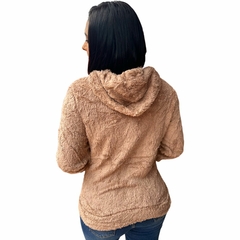 Imagem do Blusa Pelinho Felpudo Feminina Inverno Peluciada Paris