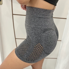 Short Legging Academia Levanta Bumbum Sem Costura Detalhada - ANJ MODAS