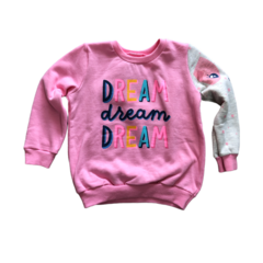 BLUSA MOLETOM INFANTIL FECHADA SEM CAPUZ - ANJ MODAS