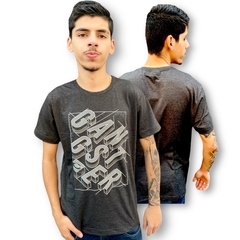 Imagem do Camiseta Manga Curta Masculina Basica Gangster Estampa Material Premium