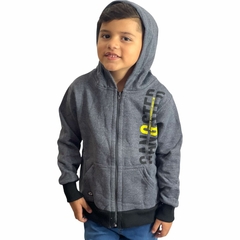 Imagem do Blusa Infantil Moletom Com Capuz Inverno Flanelada Gangster