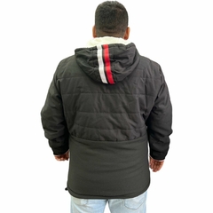 Jaqueta Masculina Plus Size Bobojaco Gangster Aberta Touca