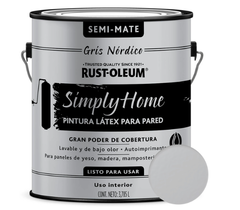 Gris Nordico Latex Interior Simply Home Semi Mate