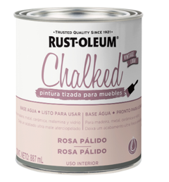 CHALKED brocheable rosa palido