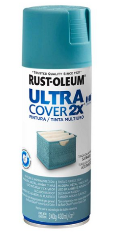 Ultra Cover satinado turquesa antiguo Rust Oleum