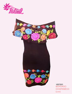 Vestido Flores Chiapanecas - comprar en línea