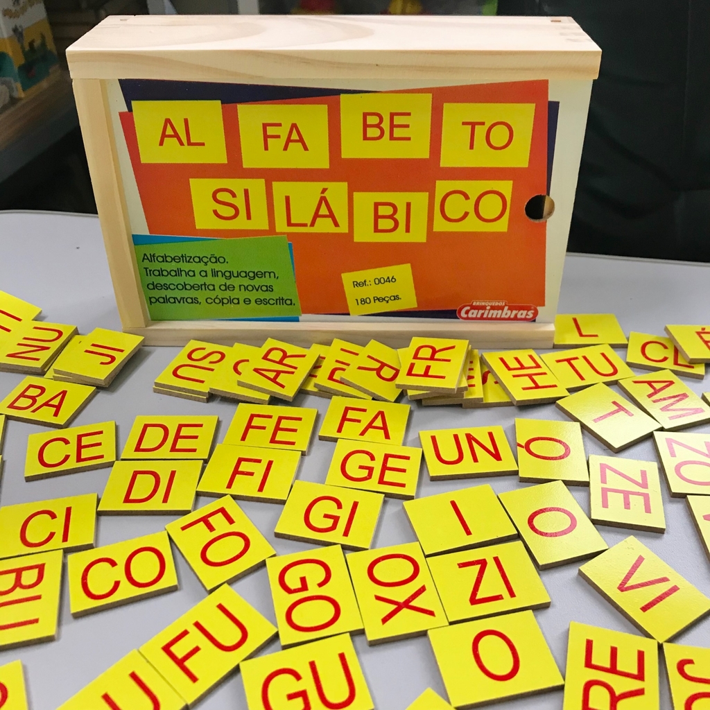 Alfabeto,Silabico, - Brinquedos E Jogos Pedagógicos e Educativos