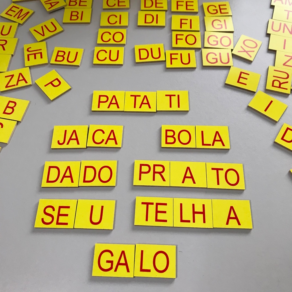 Alfabeto,Silabico, - Brinquedos E Jogos Pedagógicos e Educativos