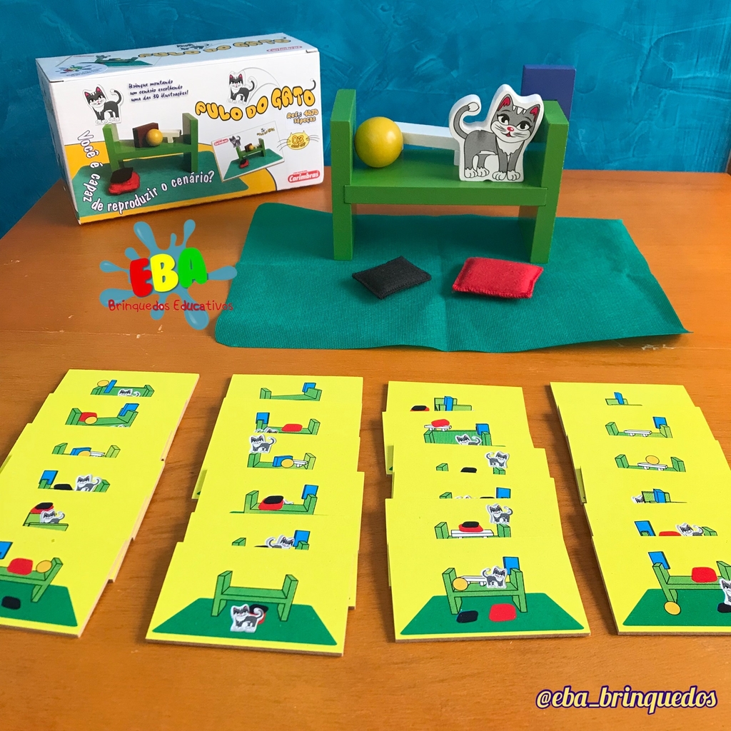 Jogo Pulo do Gato - Loopi Toys - Casa do Brinquedo® Melhores Preços e  Entrega Rápida