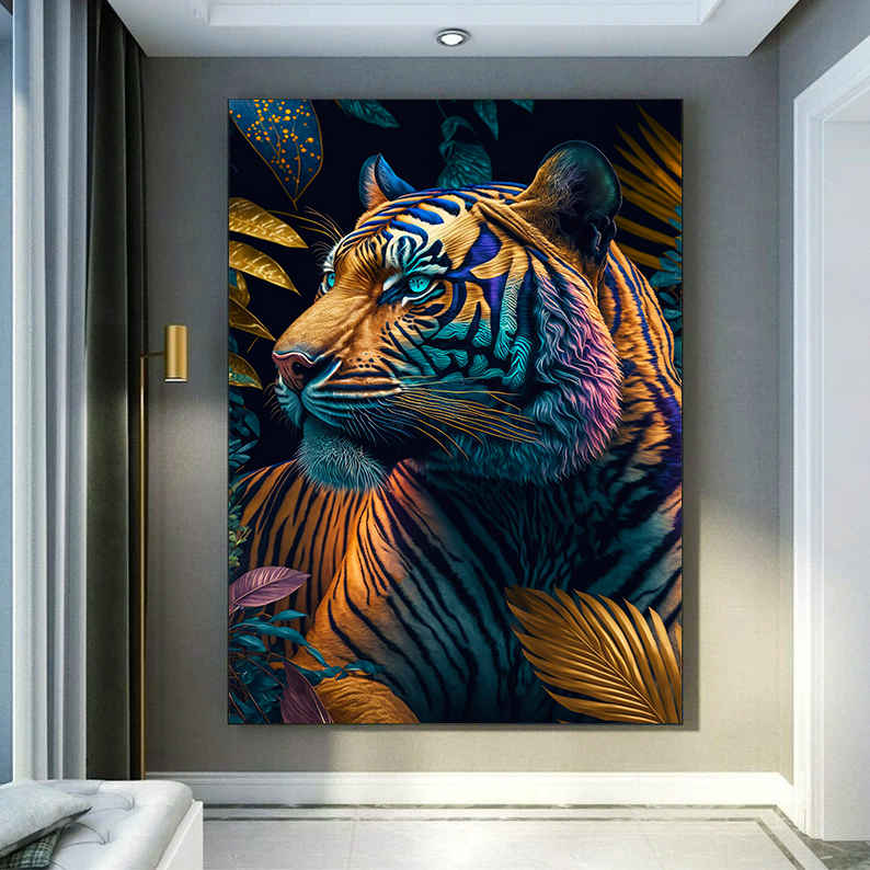 Tigre 3d  Foto Premium