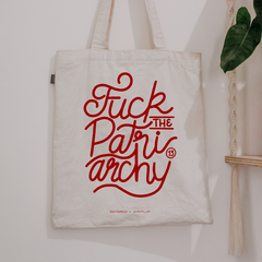 Tote bag "Fuck the patriarchy"