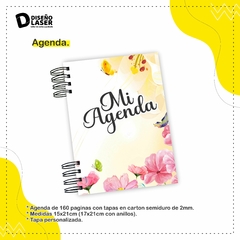 Agenda 2024 A5 tapa personalizable - DISEÑO LASER