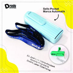 Sello Profesional pocket Automatik 48X18mm 412