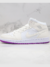 Nike Air Jordan 1 Mid ''Purple White''