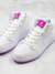 Nike Air Jordan 1 Mid ''Purple White'' na internet