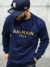 Conjunto Moletom Balmain ''Blue and Gold'' - comprar online