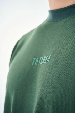 Oversized Totanka Ditches Piquet - Verde Musgo - comprar online