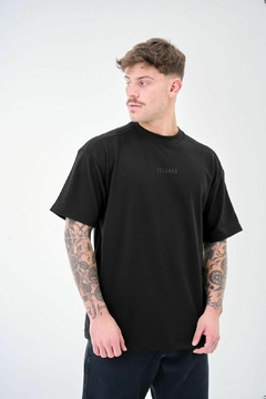 Oversized Totanka Ditches Piquet - Preto - comprar online