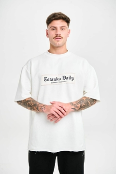 Oversized Totanka Daily - Branca - comprar online