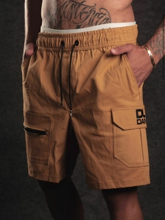 Short Cargo Dudani - Marrom