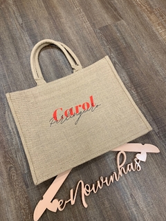 Bolsa de Praia Personalizada - e-Noivinhas