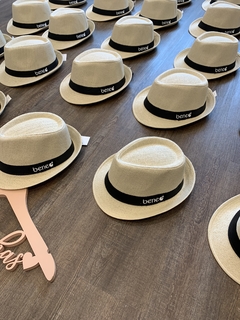 Chapéu Panamá Personalizado - e-Noivinhas