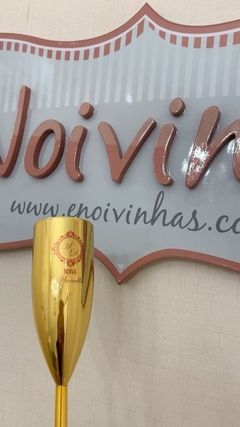 Taças Champagne Metalizadas Personalizadas na internet