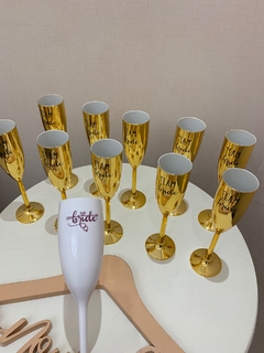 Taças Champagne Metalizadas Personalizadas na internet