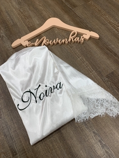 Robe Personalizado com Renda - comprar online