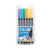 DUAL BRUSH PEN CORES PASTEIS - KIT COM 6 - CIS