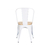 Cadeira Tolix Assento Madeira - comprar online