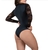 Body Manga Longa Com Detalhes em Renda Mel - comprar online