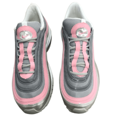 Tênis NK Air Max 97 Prata e Rosa - comprar online