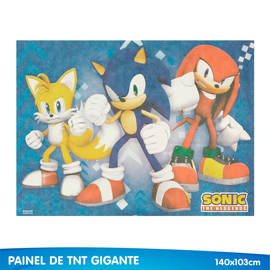 Kit Quadrinhos Festa Sonic 4 - Fazendo a Nossa Festa
