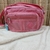 Bandolera tela color rosa a0015 - comprar online