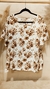 Blusa isa fibrana flores talle 6