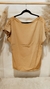 Blusa marta fibrana con frunce en hombros talle 4/5 - comprar online