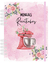 Caderno de Receitas Rosa Floral