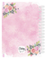 Caderno de Receitas Rosa Floral - comprar online