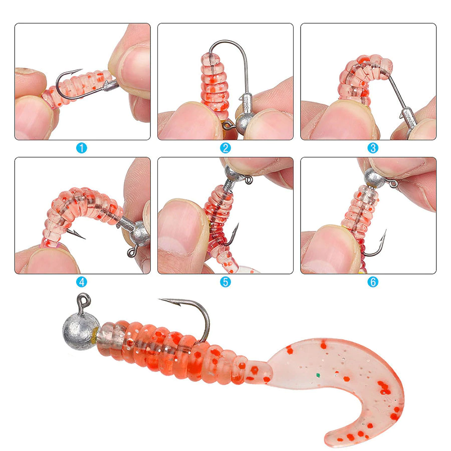 Fishing Hooks Stand-up Jig Head 3.5g 5g 7g 10g 14g pesca Lead Jigging Hook