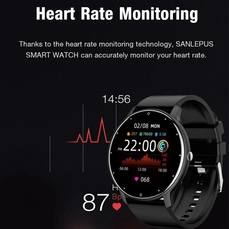 smart watch relógio pulso que monitora a frequencia cardiaca arterial