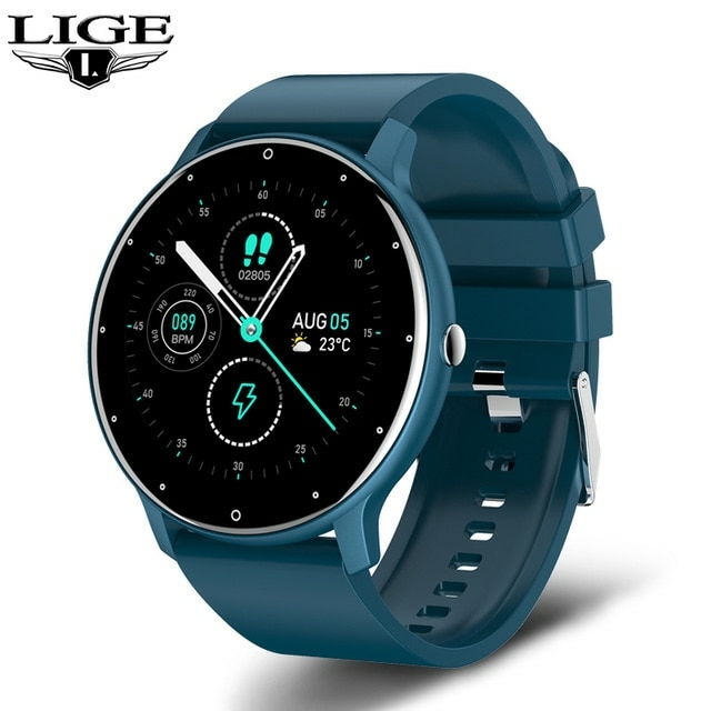 Novo aplicativo gps nadar relógio inteligente senhora feminino conectar  smartwatch masculino freqüência cardíaca esporte reloj para