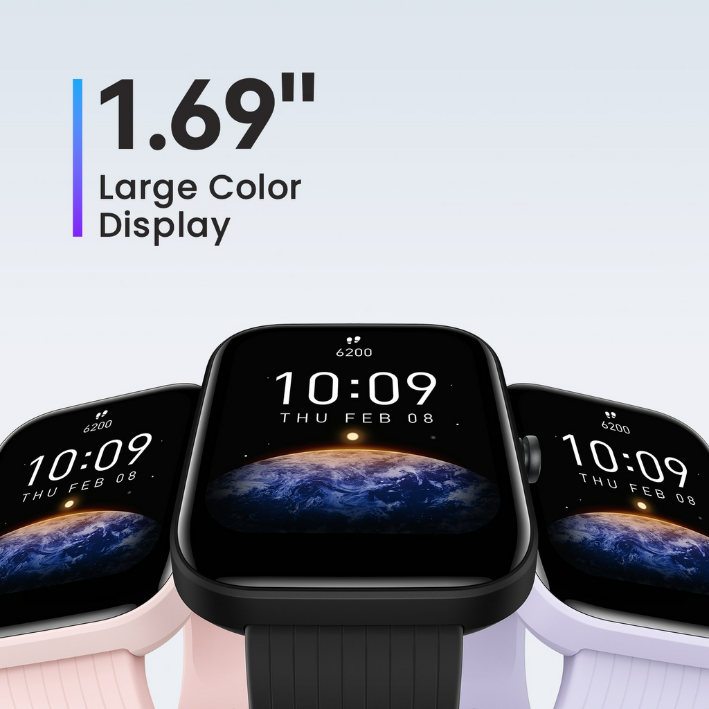 Relógio Xiaomi Amazfit Bip 3 A2172 Preto