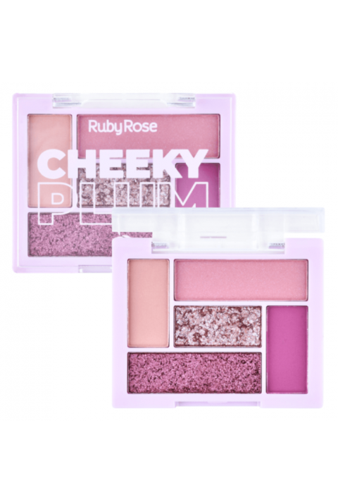 Paleta De Sombras Ruby Rose Cheeky Plum em Promoção na Americanas