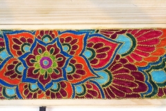 Cabideiro mandala floral com prateleira 3 ganchos SOB ENCOMENDA na internet