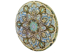 Mandala floral 30 cm SOB ENCOMENDA - Mama Gipsy