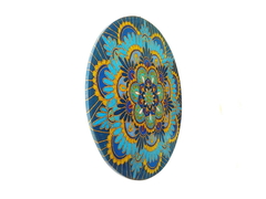 Mandala floral azul 30 cm - comprar online