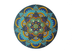 Mandala floral azul 30 cm