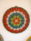 Mandala 30 Cm na madeira.