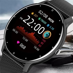 Smartwatch bluetooth à prova d'água rastreador de frequência cardíaca